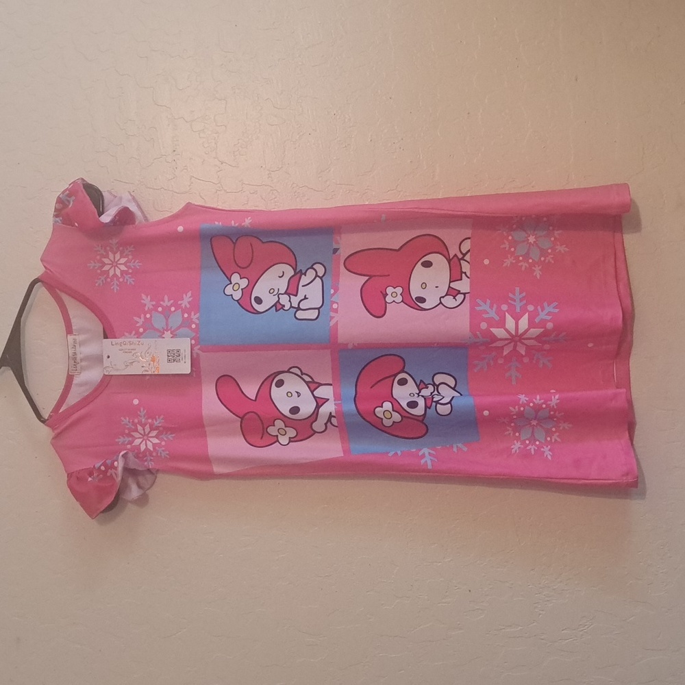 My Melody Girls Dress, 3-6yrs old, pink, new with tags